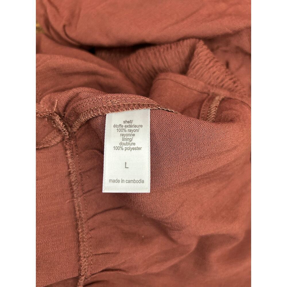 MAURICES Women’s Short Puff Sleeves with Shirred Bust Dress / Size: L - Picture 4 of 11